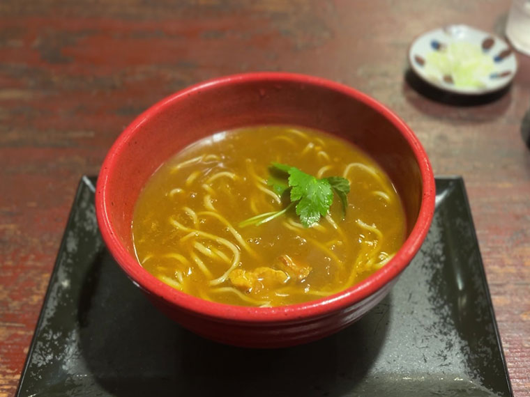 手打ちそば ほさか　カレーそば