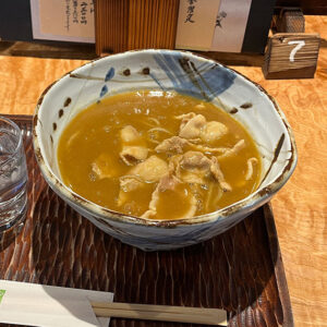 手打ちそば 山商　カレー南ばん