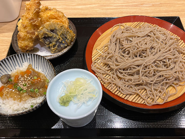 日本蕎麦 前や　前や蕎麦定食