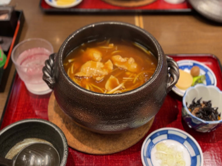 府中 砂場　とろめしカレーそば