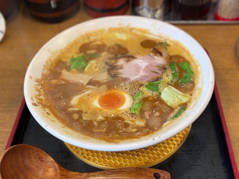 ラーメン猪太 豚骨カリーラーメン