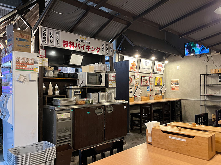 オリオン食堂　店内