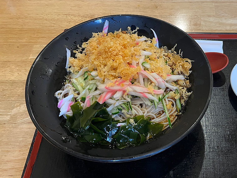 大山庵　冷したぬき