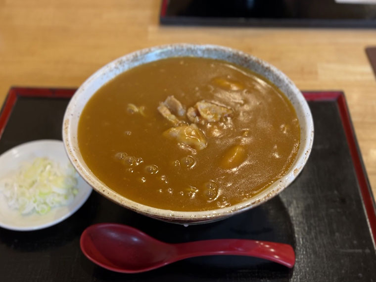 大山庵　カレー南蛮