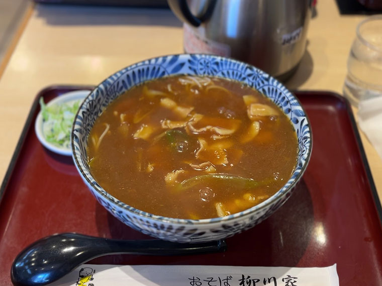 柳川家　カレー南ばん