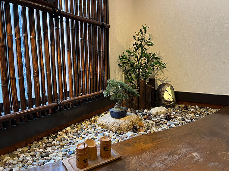 めん心堤屋　カウンター