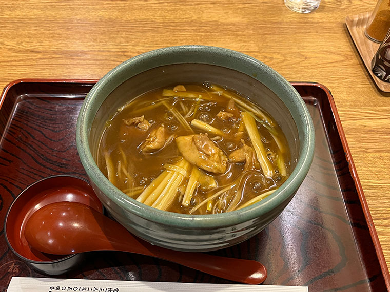 松月庵錦糸町店　カレー南蛮