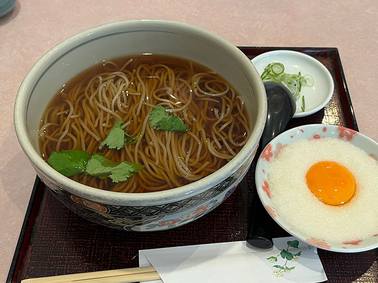 長寿庵 梅ヶ丘　山かけそば