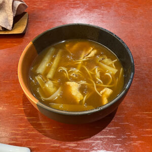 柿の木坂 更科 小岩店　カレー南ばん