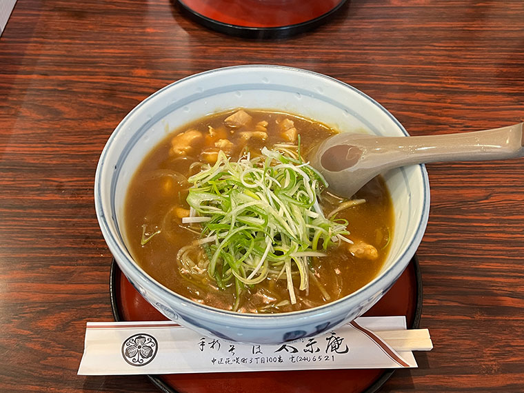 太宗庵 カレーそば